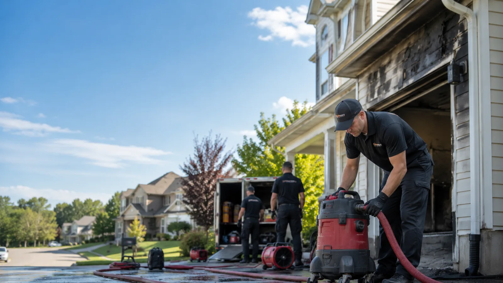 Fire And Smoke Damage Restoration in Gilbert, IA near me